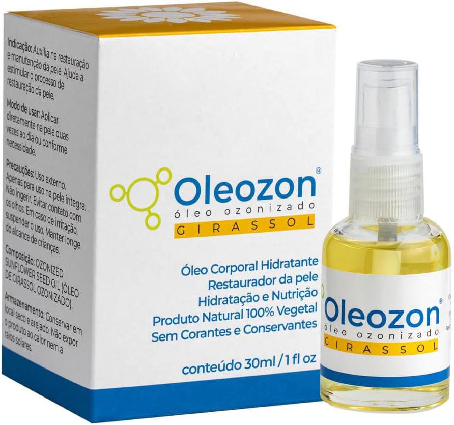 Óleo de Girassol Ozonizado Oleozon 30ml Óleo de Girassol Ozonizado Oleozon 30ml