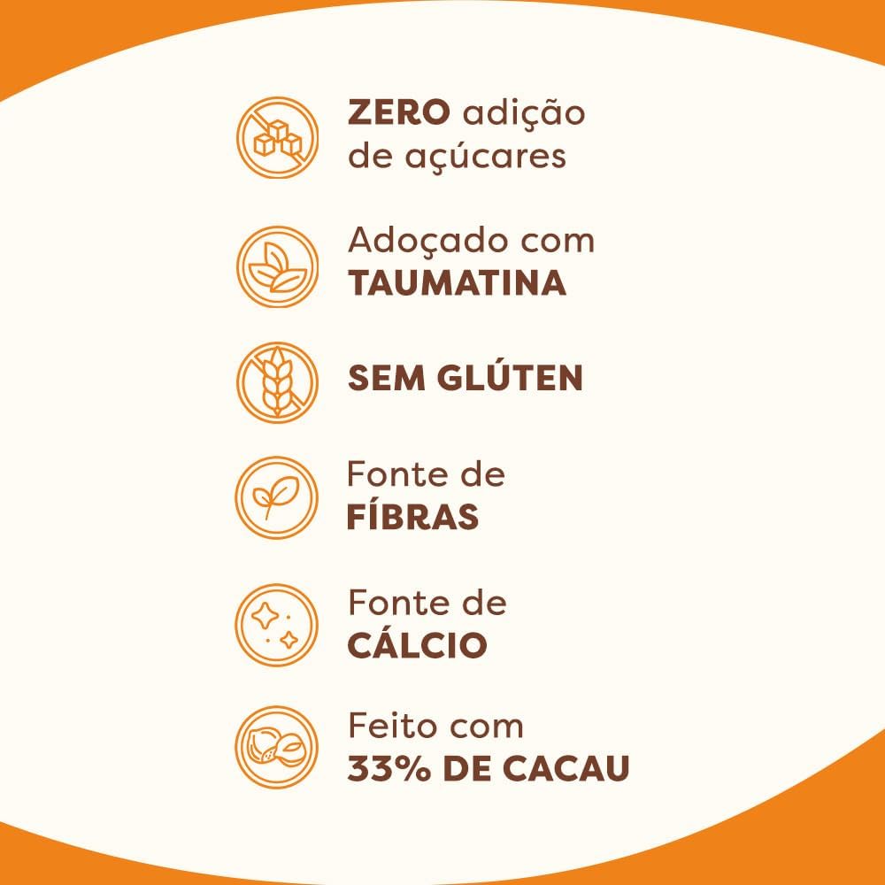 Imagem frontal da embalagem com fundo branco e detalhes em laranja nas bordas superior e inferior. Imagem frontal da embalagem com fundo branco e detalhes em laranja nas bordas superior e inferior.