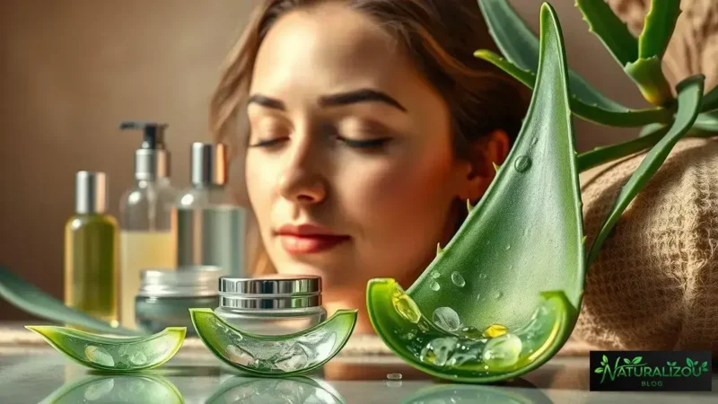 Babosa: Máscara Regeneradora e Cicatrizante para uma Pele Renovada