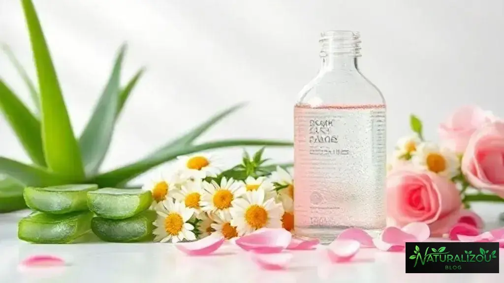 benefícios da preparação da pele com tônicos naturais