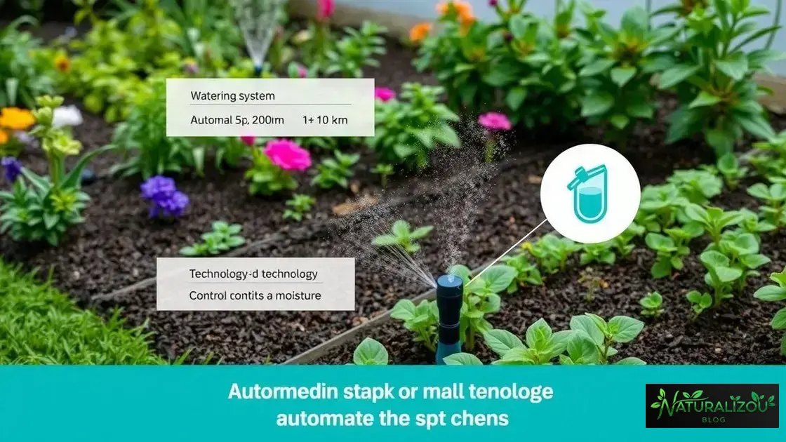 Benefícios do sistema de irrigação autônomo