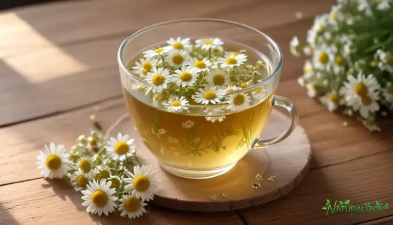 chá de camomila: descubra benefícios que vão além do sono