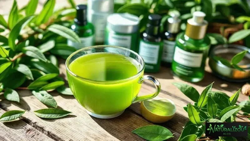 Chá Verde: Detox Natural para Pele Seca e Alergias