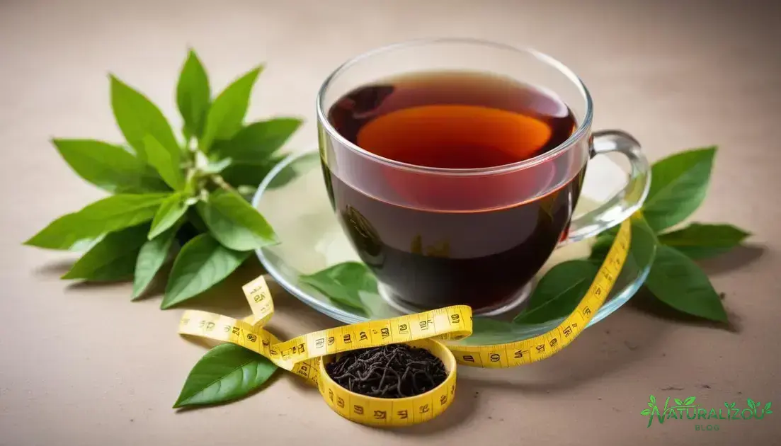 Como o chá preto pode ajudar no emagrecimento