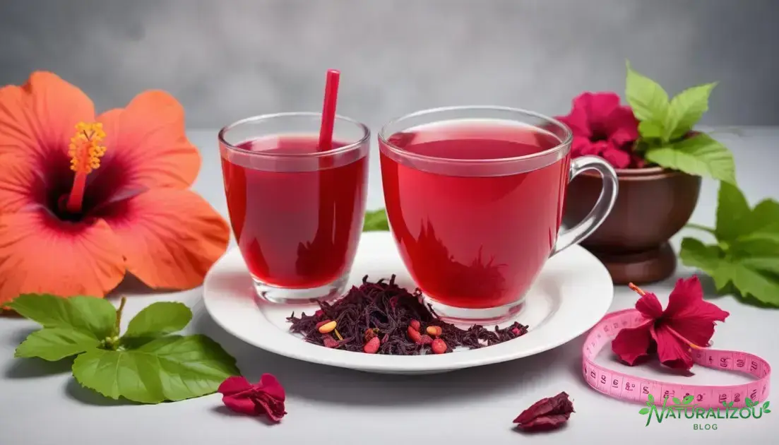 Como o hibisco auxilia no emagrecimento natural