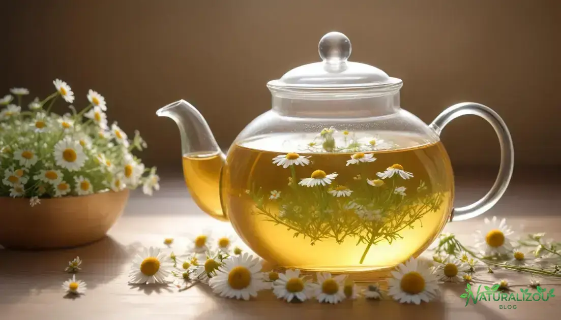 como preparar a infusão perfeita de chá de camomila