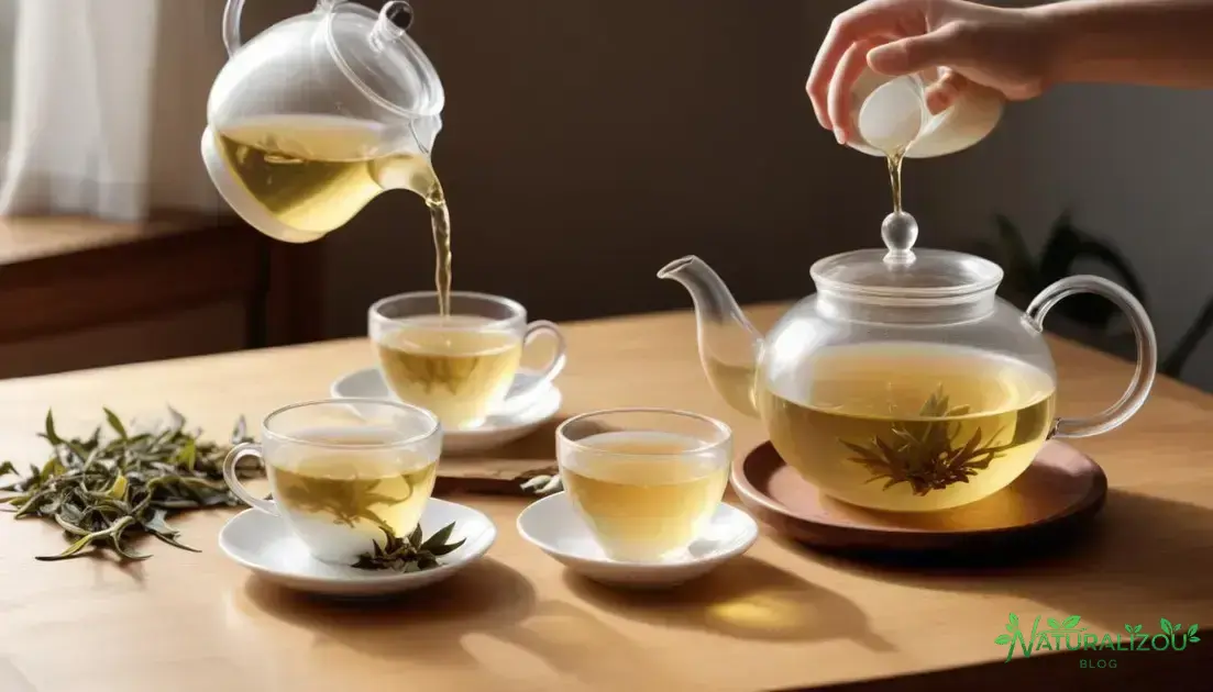 como preparar o chá branco corretamente