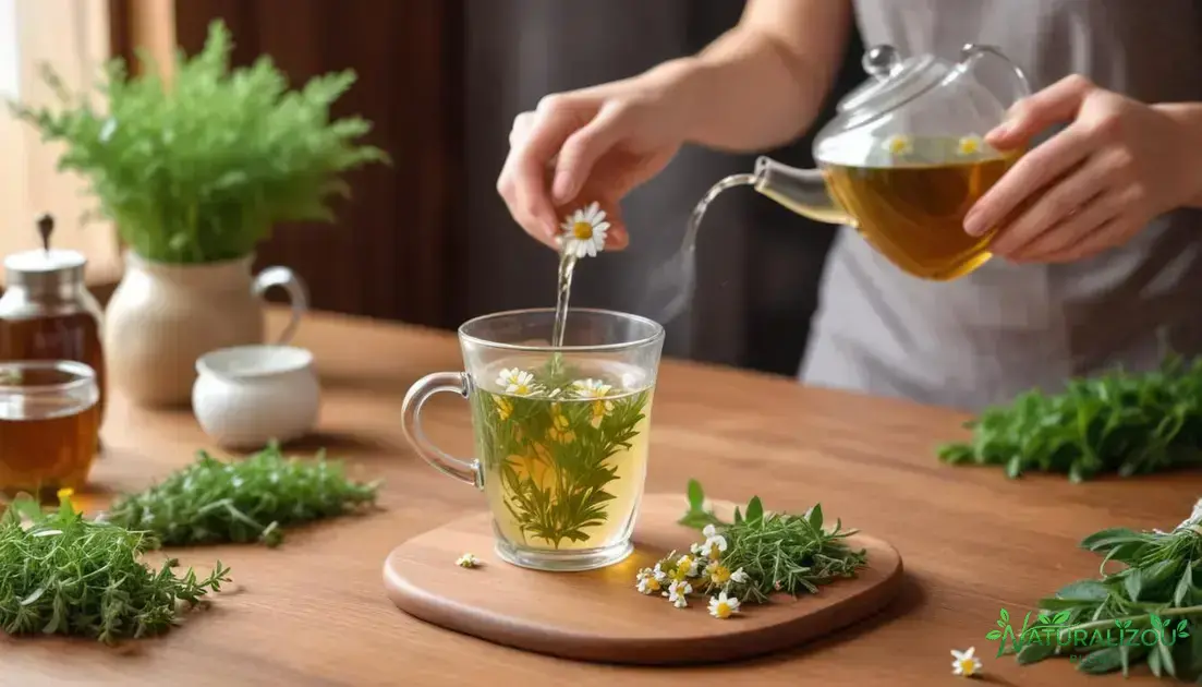 Como preparar o chá para azia corretamente Como preparar o chá para azia corretamente