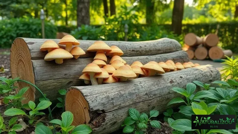 Cultivo de cogumelos em toras de madeira no jardim: descubra como começar cultivo de cogumelos em toras de madeira no jardim: descubra como começar