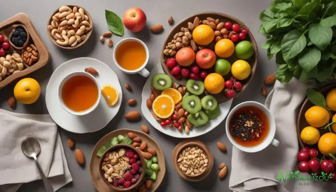 Dicas de alimentação que potencializam a ação do chá