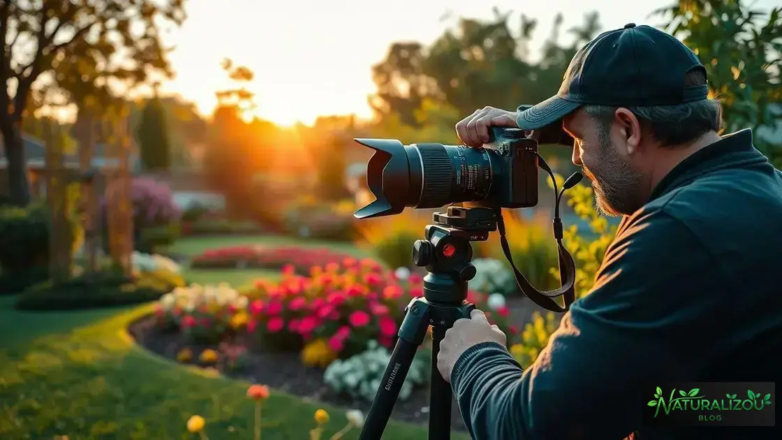 Dicas práticas para fotografar jardins e paisagens Dicas práticas para fotografar jardins e paisagens