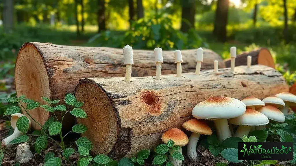 escolhendo as toras e os tipos certos de cogumelos escolhendo as toras e os tipos certos de cogumelos