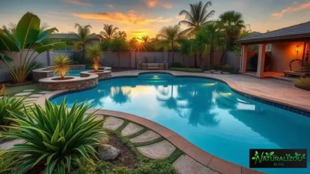 ideias de paisagismo para quintal com piscina que transformam seu espaço