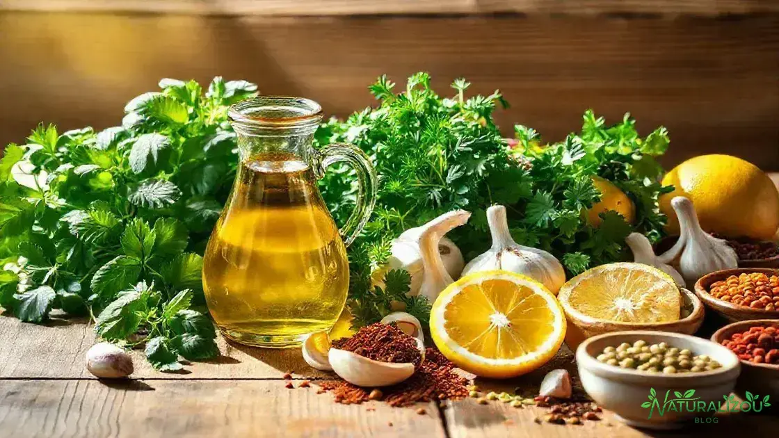 Ingredientes naturais para molhos incríveis