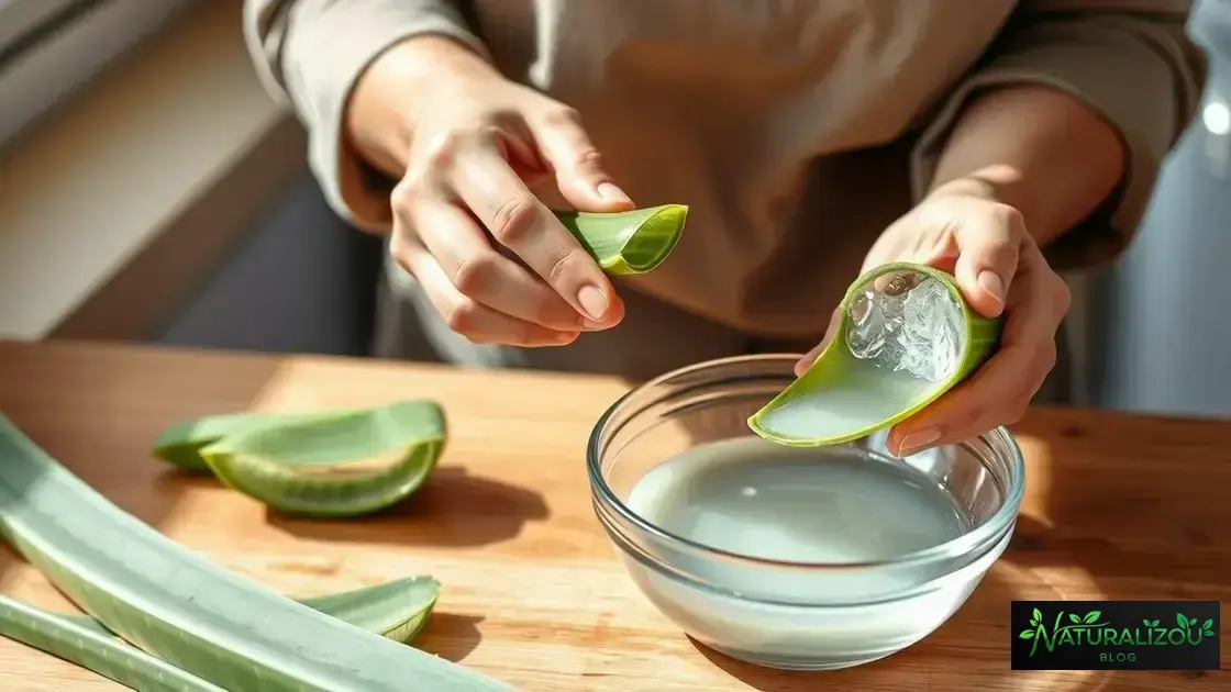 Passo a passo para preparar a máscara de babosa em casa