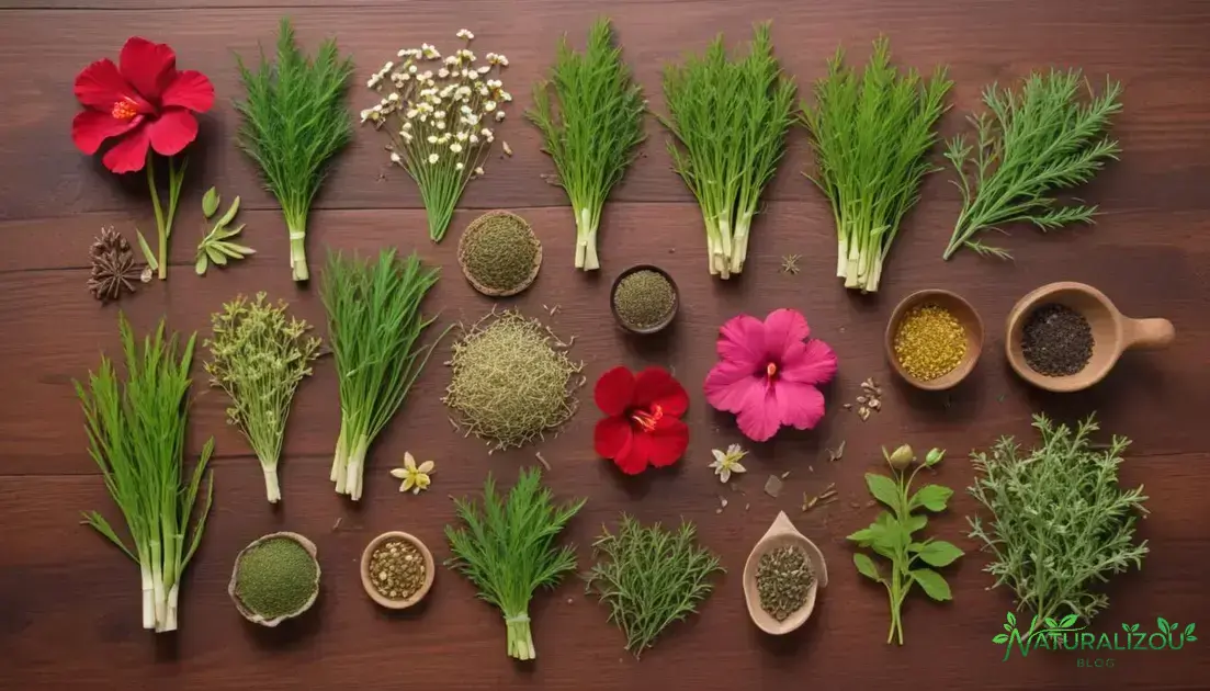 principais ingredientes em chás para retenção de líquido