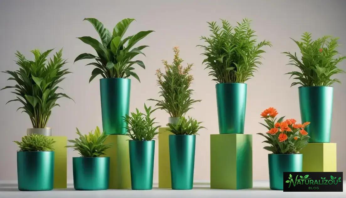 Reciclagem na jardinagem: usando embalagens recicláveis