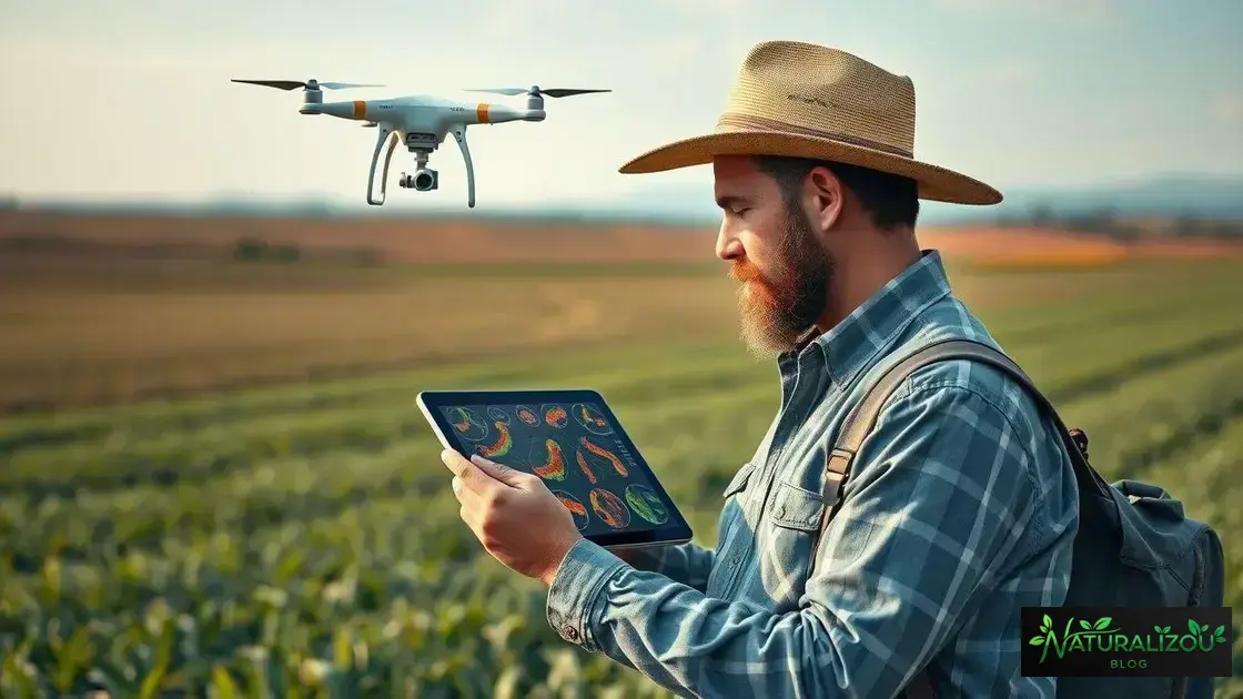 Vantagens do uso de drones em topografia agrícola