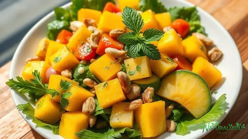 variedades de saladas com ingredientes tropicais variedades de saladas com ingredientes tropicais