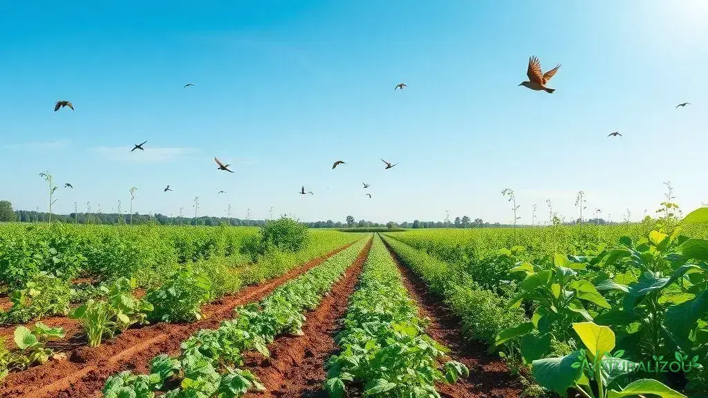 verduras orgânicas e os impactos ambientais