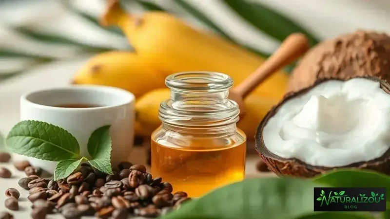 Café, Banana e Mel: Receita de Hidratante Nutritivo com Óleo de Coco