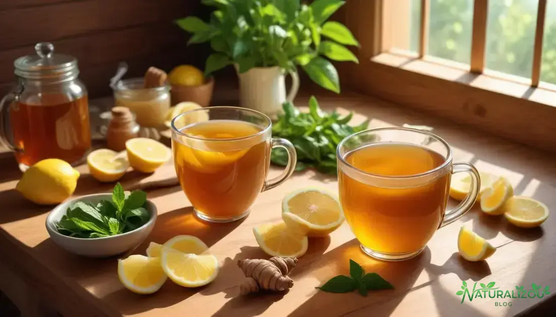 como preparar um chá poderoso em casa