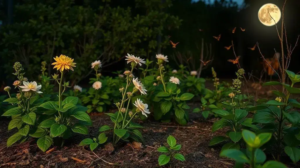 Cuidados essenciais para o jardim noturno