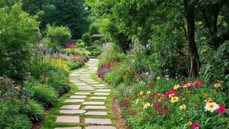 Design de caminhos e percursos para guiar a experiência no jardim: dicas práticas