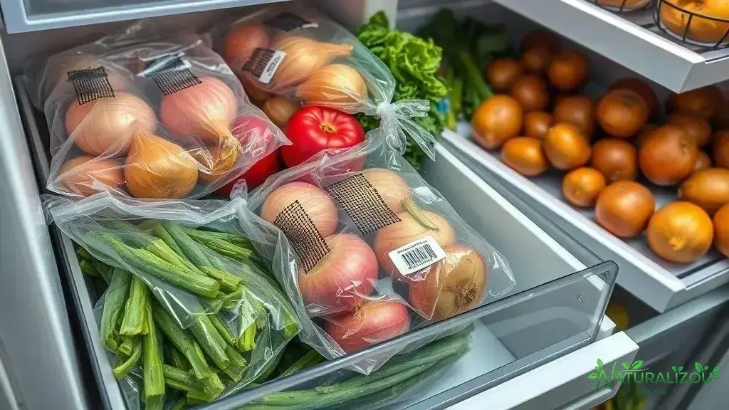 dicas para conservar legumes frescos