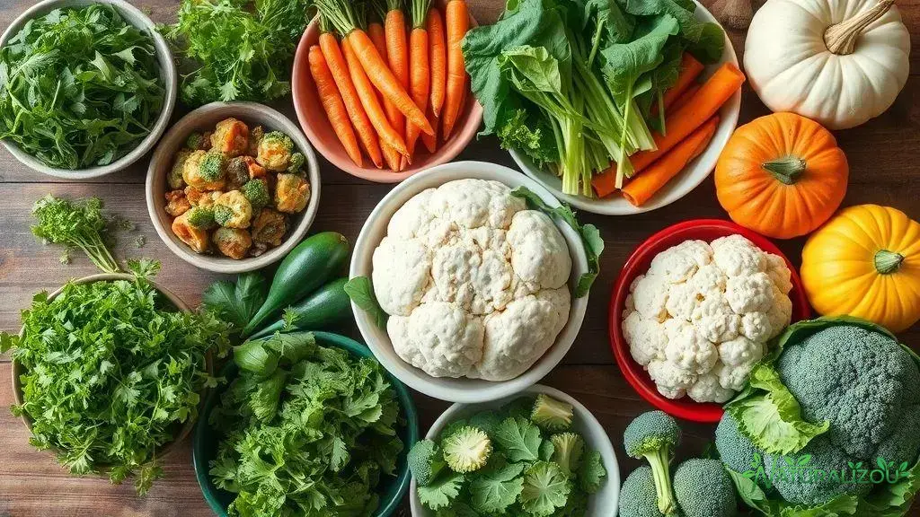dicas para variar as verduras e legumes no cardápio diário