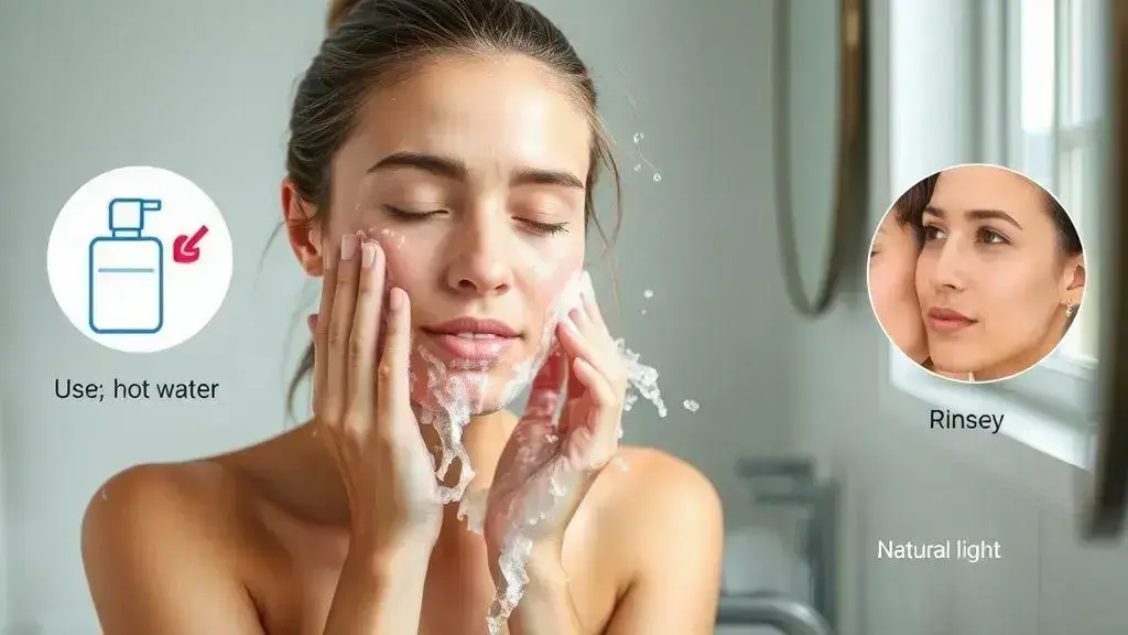 Erros comuns na limpeza do rosto e como evitá-los