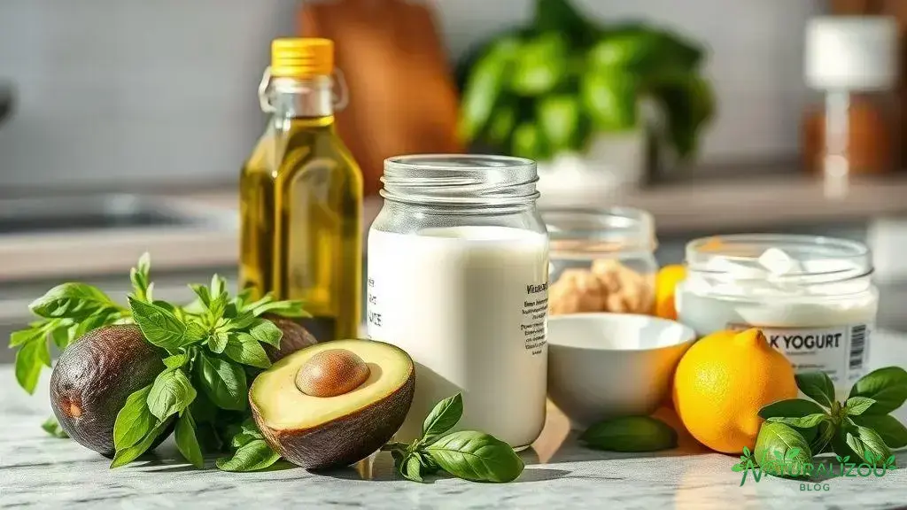 Ingredientes ideais para uma maionese fit