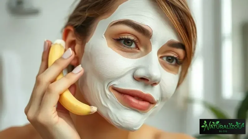 Máscara de Banana: Como Combater Imperfeições com Bicarbonato
