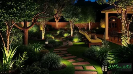 paisagismo com iluminação de led: transforme seu espaço à noite