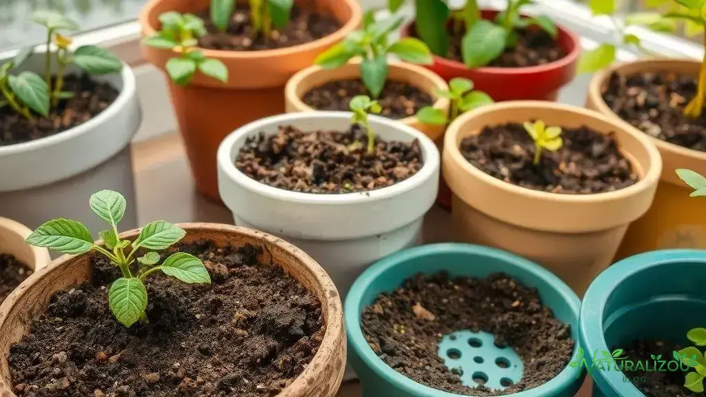 preparando o solo e os vasos ideais para suas plantas