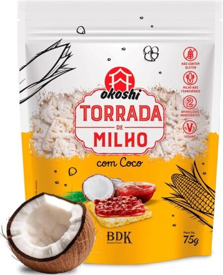 Torrada de Milho com Coco Okoshi (2026): Vale a Pena? Avaliação Torrada de Milho com Coco Okoshi: Uma Delícia em 2025!