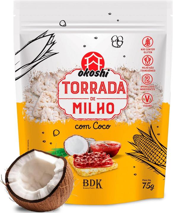 Torrada de Milho com Coco Okoshi: Uma Delícia em 2025!