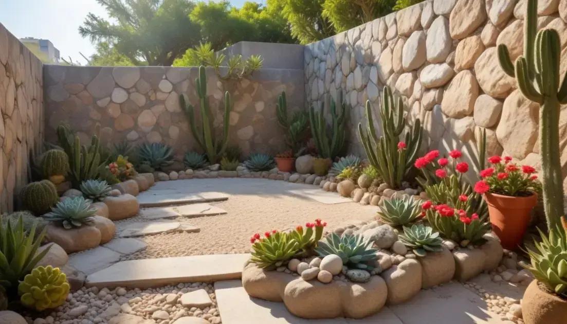 Uso paisagístico e decoração com mandacaru