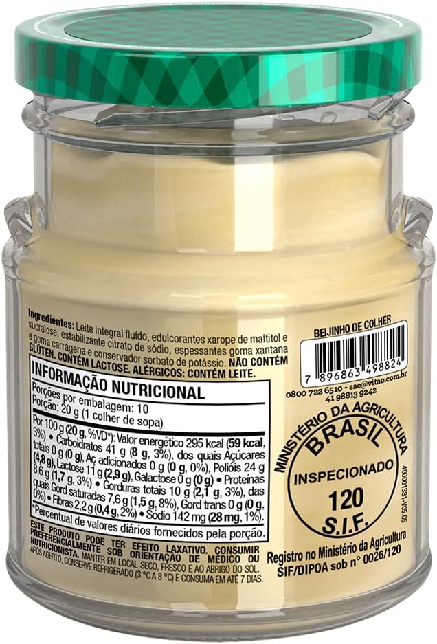 Imagem frontal do pote com fundo neutro.