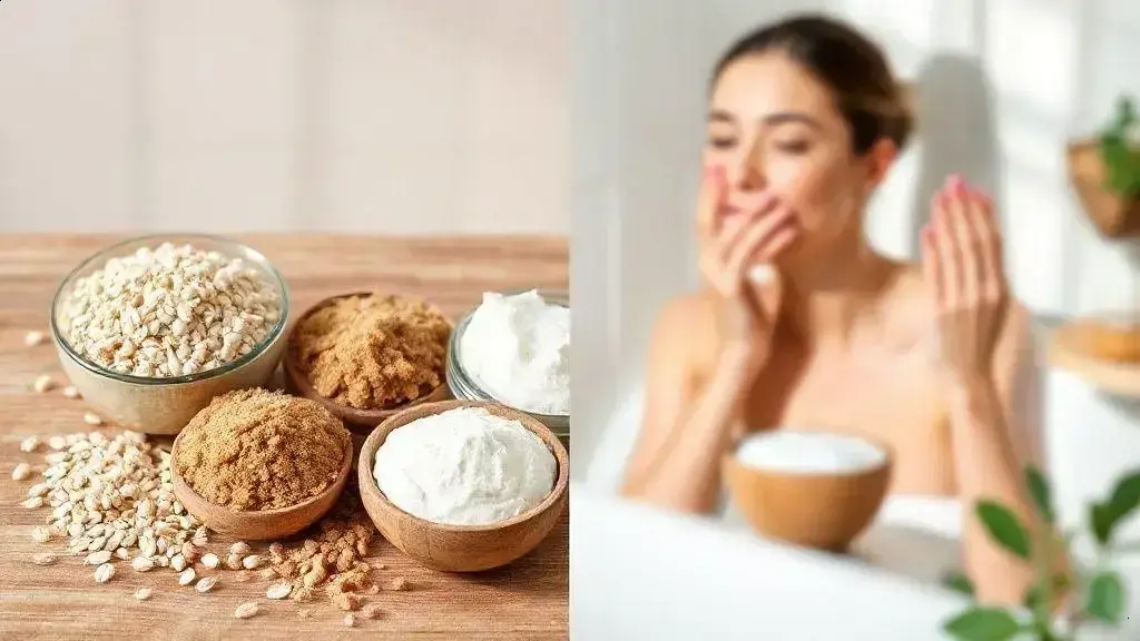 Alternativas naturais para esfoliação suave