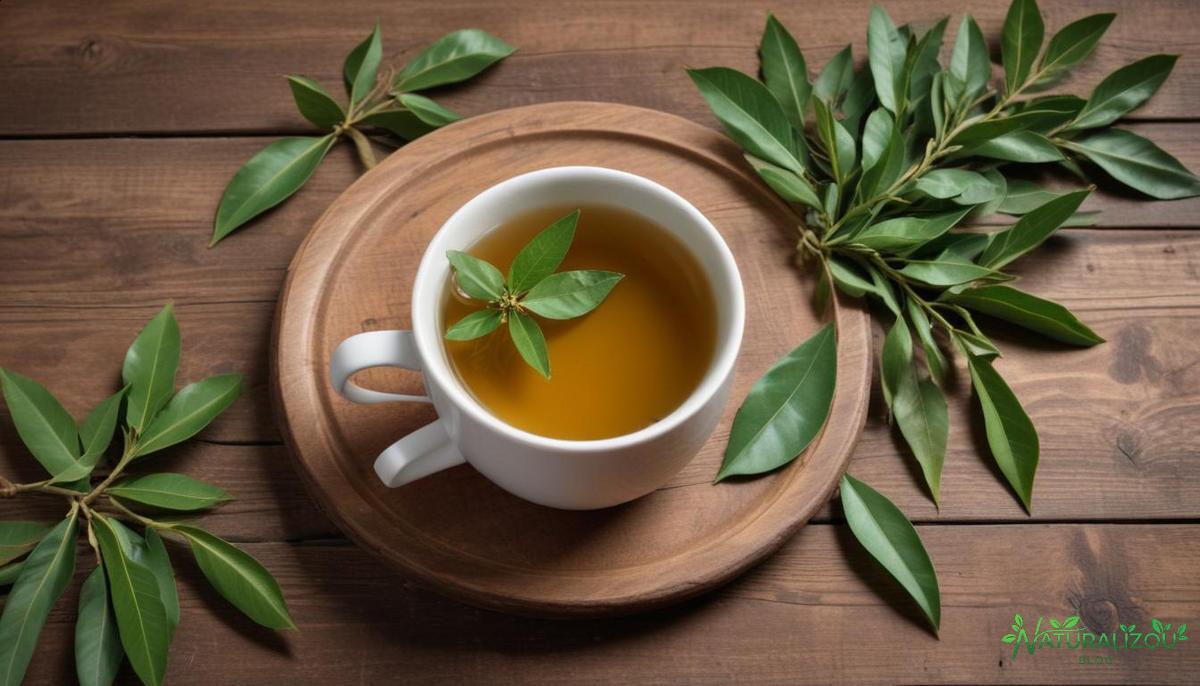 O que é o chá de louro?