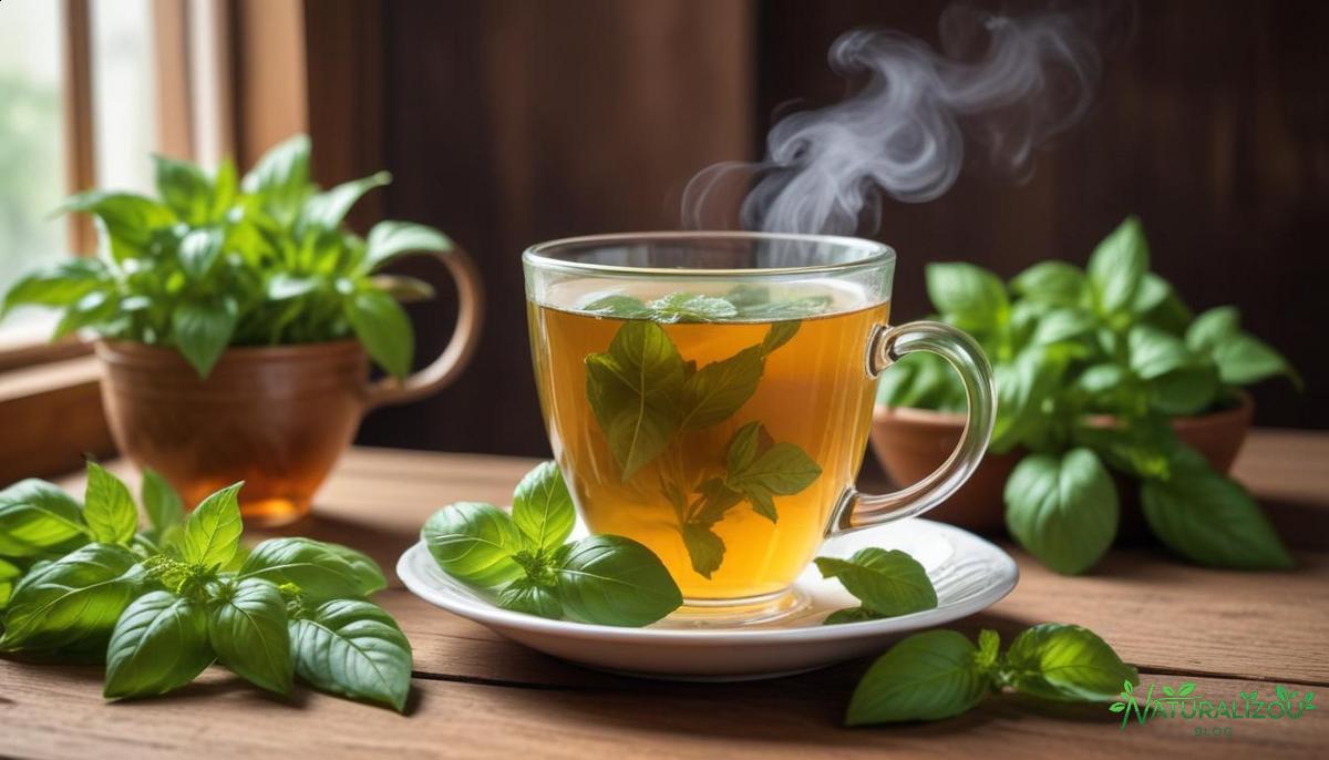 Benefícios do chá de manjericão com hortelã para a saúde Benefícios do chá de manjericão com hortelã para a saúde