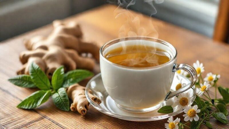 chá para estômago enjoo: 7 chás rápidos que aliviam náusea agora