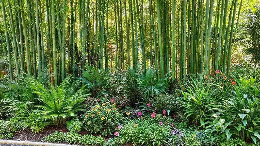 Como integrar bambu com outras plantas no jardim Como integrar bambu com outras plantas no jardim