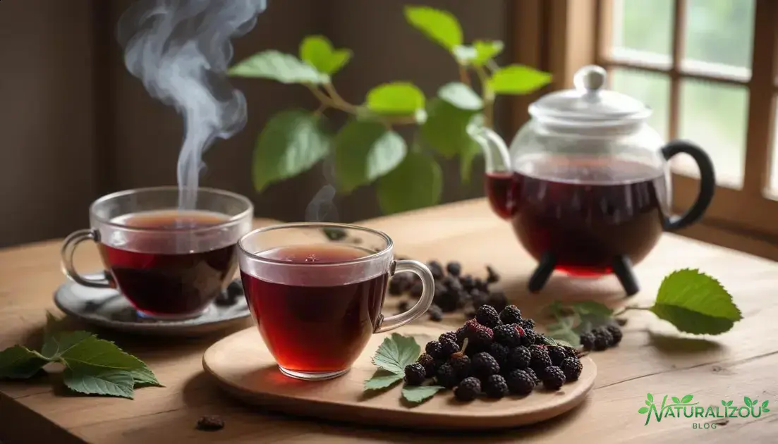 como preparar o chá de amora corretamente