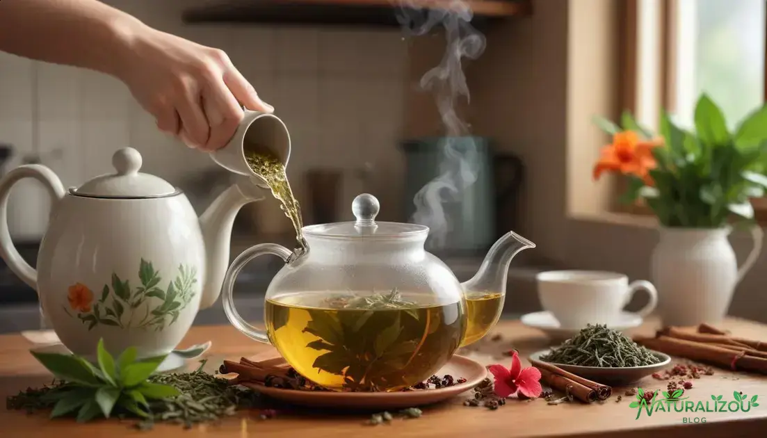 Como preparar o chá para obter melhores resultados em 7 dias