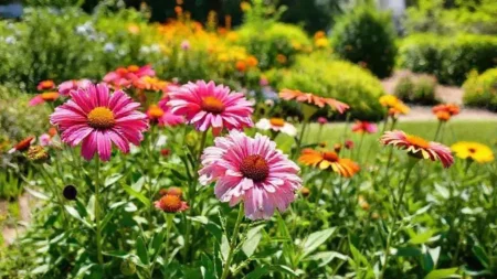 flores resistentes para paisagismo de verão que realmente suportam o calor