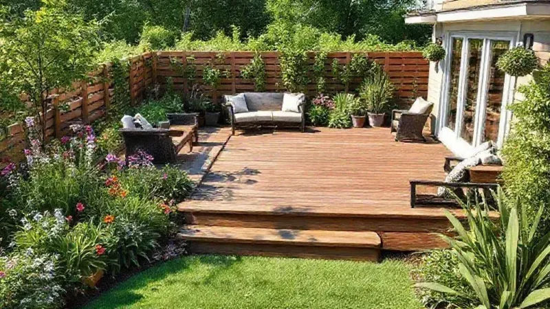 Paisagismo com deck de madeira: transforme seu jardim com estilo paisagismo com deck de madeira: transforme seu jardim com estilo