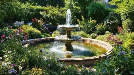 paisagismo com fonte de água: transforme seu jardim com charme único