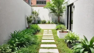 paisagismo minimalista para jardins urbanos: transforme seu espaço agora